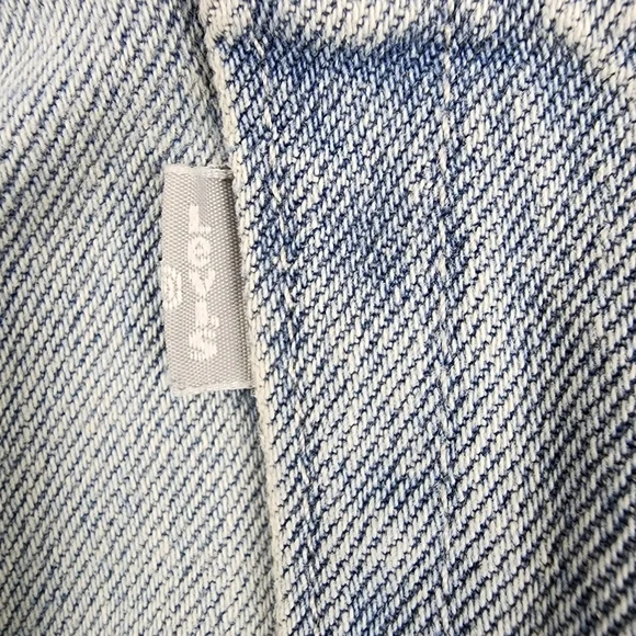 Levi's Silvertab Loose Fit Distressed Light Blue Jeans Mens Size 32x32 NWT